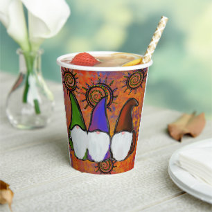 GNOMES PAPER CUPS