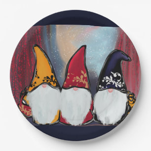 GNOMES PAPER PLATE
