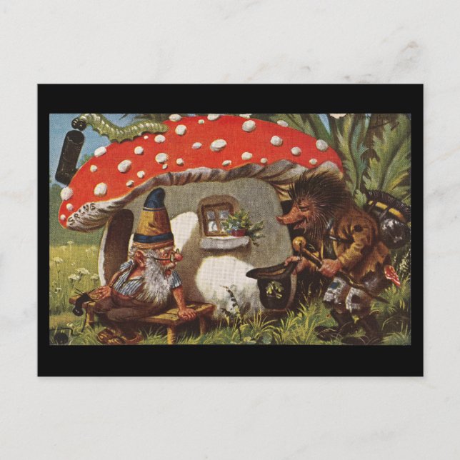 Gnomes Postcard (Front)