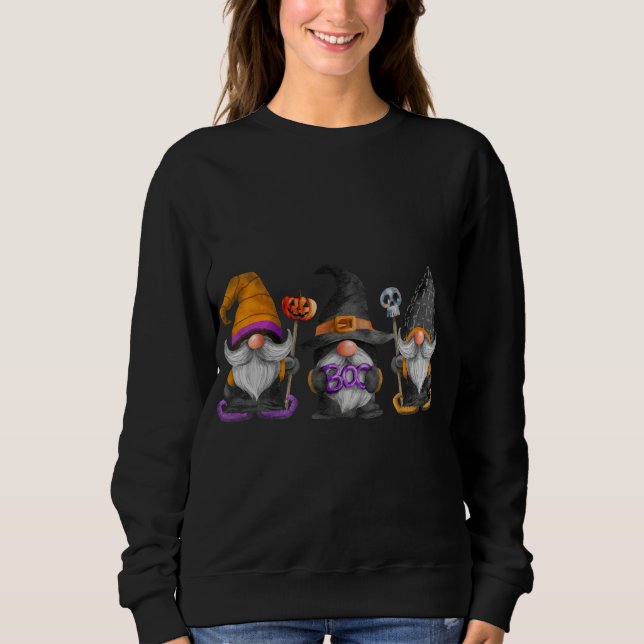 Gnomes Really Scary Matching Halloween Costume Sweatshirt (Front)