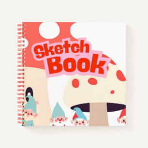 Gnomes Sketchbook  Notebook