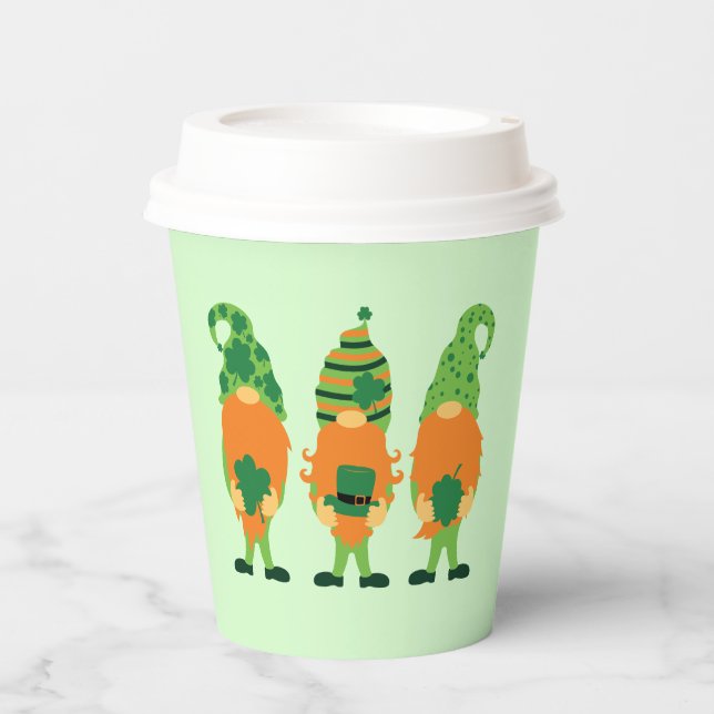 Gnomes St. Patricks Day-52903 Paper Cups (Front)