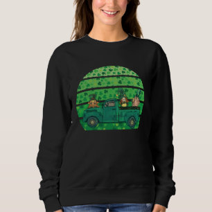 Gnomes St Patricks Day Green Irish Shamrock St Pat Sweatshirt