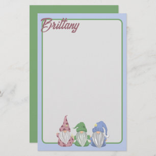 Gnomes Three - Detailed Stationery