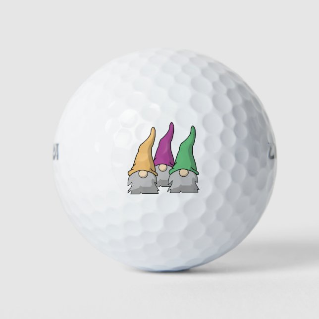 Gnomes - Tomten Golf Balls (Front)