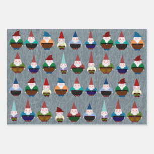 Gnomes Wrapping Paper Sheets