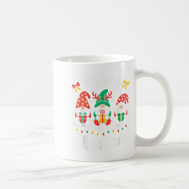Gnomes Xmas Funny Merry Christmas Squad For Men Wo Coffee Mug (Right)