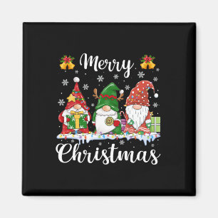 Gnomes Xmas S Merry Christmas Men Women Kids  Magnet