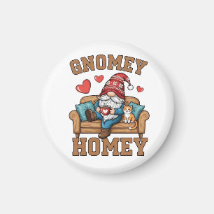 Gnomey homey gnome at home design magnet
