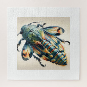 Gnomidolon Insect 180724IREF239 - Watercolor Jigsaw Puzzle