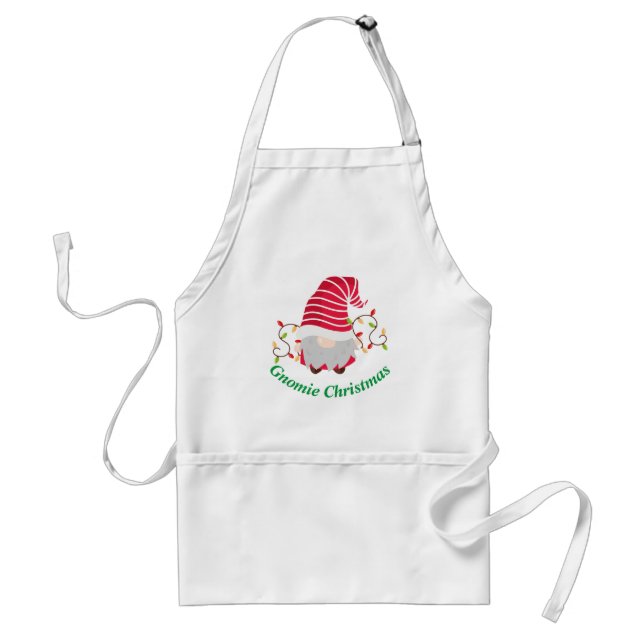 Gnomie Christmas Apron (Front)
