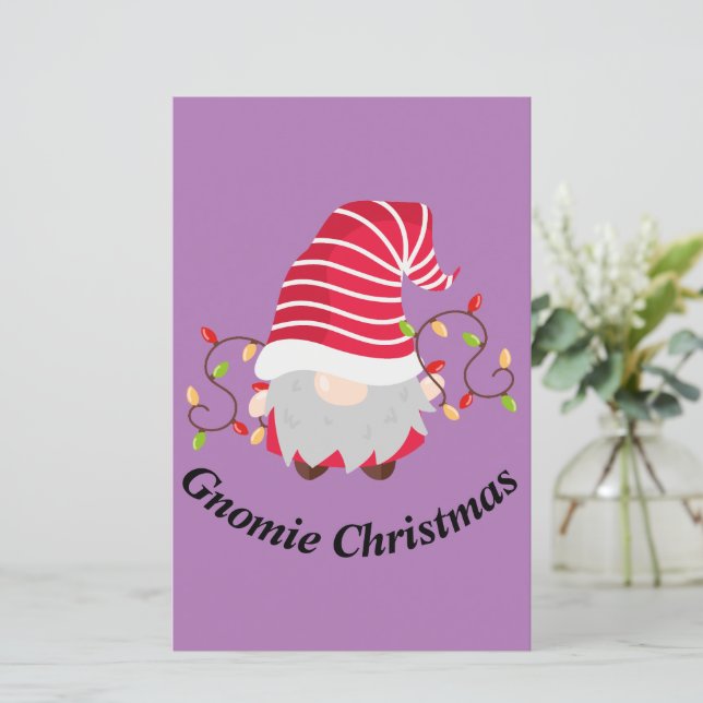 Gnomie Christmas Flat Paper (Standing Front)
