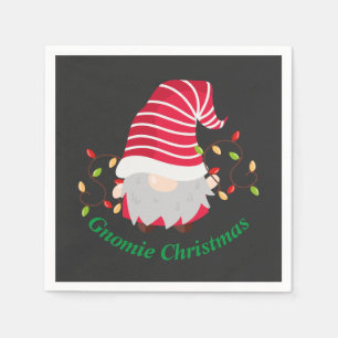 Gnomie Christmas Napkins