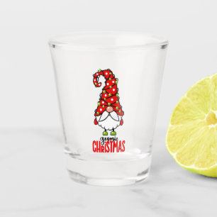 Gnomie Christmas  Shot Glass