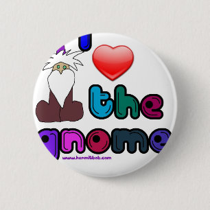 Gnomies 6 Cm Round Badge