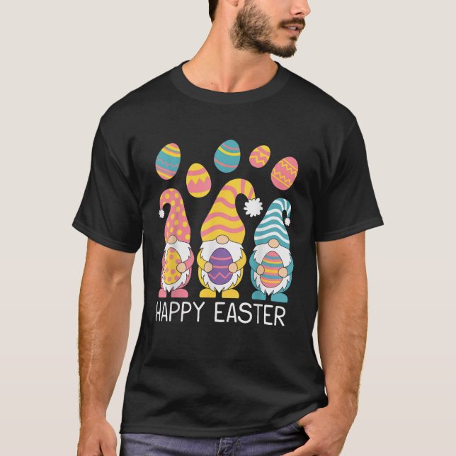 Gnomies Easters for Women Girls Kids Eggs Gnomes  T-Shirt (Front)