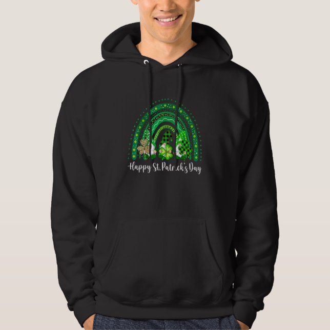 Gnomies Squad Happy St Patrick's Day Hoodie (Front)
