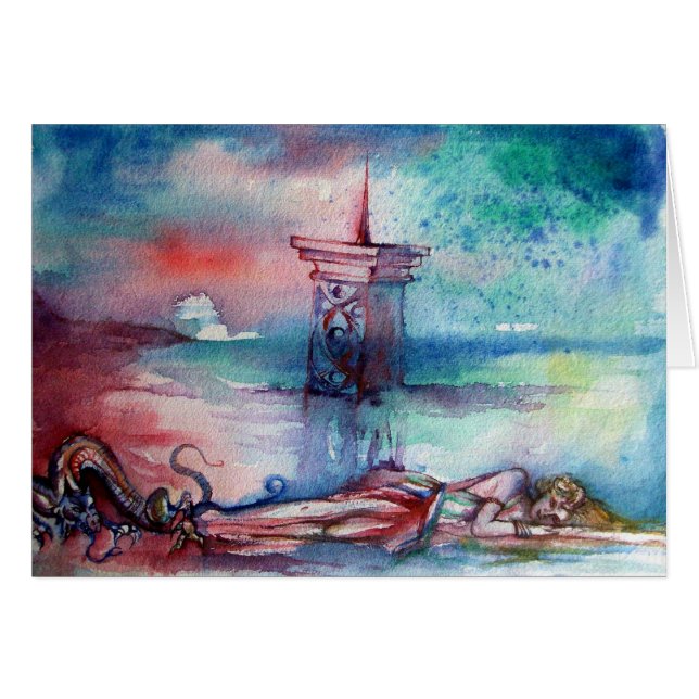 GNOMON AND LADY OF THE LAKE Arthurian Legend (Front Horizontal)