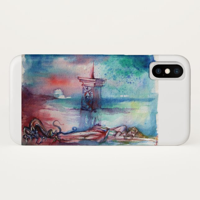 GNOMON AND LADY OF THE LAKE Case-Mate iPhone CASE (Back (Horizontal))