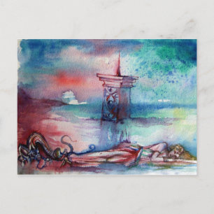 GNOMON AND LADY OF THE LAKE POSTCARD