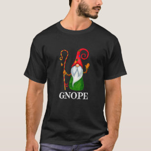 GNOPE Nordic Gnome Dwarf Scandinavian Elf Swedish T-Shirt