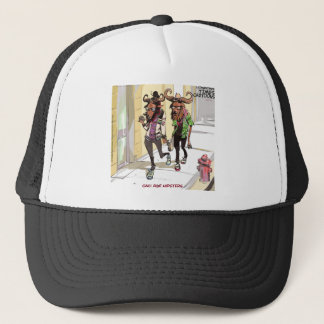 Gnu Age Hipsters Funny Trucker Hat
