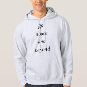 Go Above And Beyond Men's Basic Hoodie