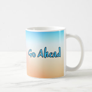 Go Ahead Button Coffee Mug
