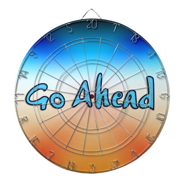 Go Ahead MAGNET Dartboard (Front)