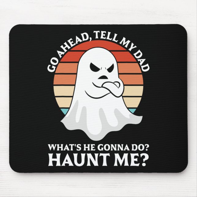 Go Ahead  Mouse Pad (Front)