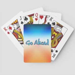 Go Ahead Playing Cards