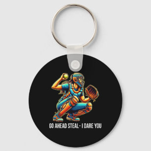 Go Ahead Steal - I Dare You - Softll Catcher - Key Ring