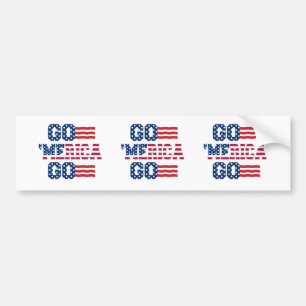 go america go bumper sticker