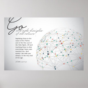 Go and Make Disciples to All Nations Poster