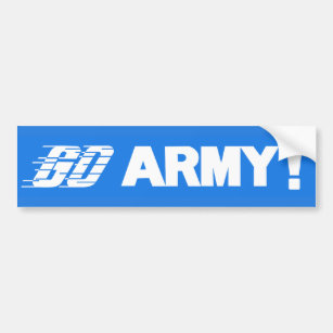 Go Army Bumper Sticker