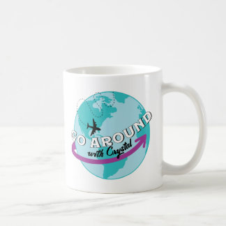 Go Around with Crystal Logo Coffee Mug