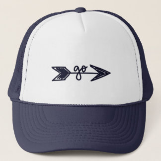 Go Arrow Trucker Hat