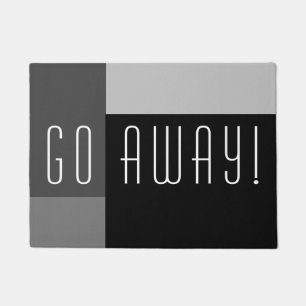 Go Away! Crotchety Door Mat