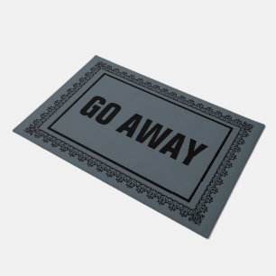 Go Away Door Mat