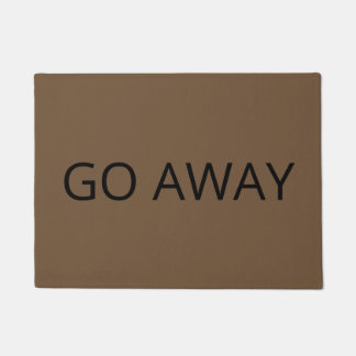 Go Away Doormat