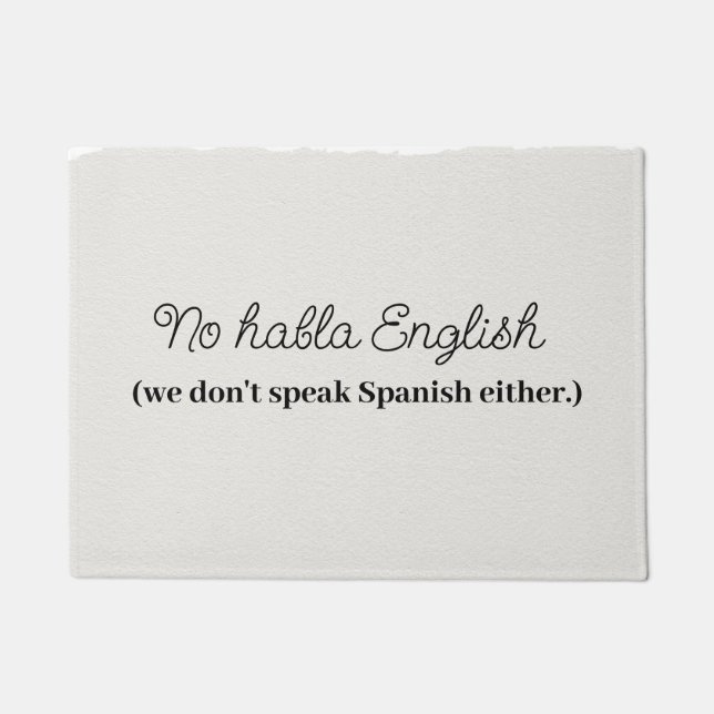 Go away funny doormat  (Front)