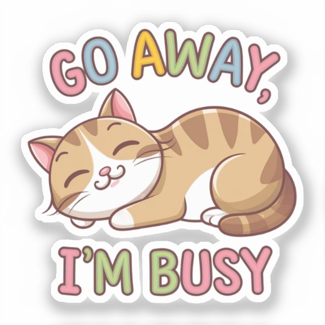 Go away, I'm busy (Front)