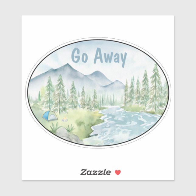 Go Away into Nature Vinyl (Sheet)