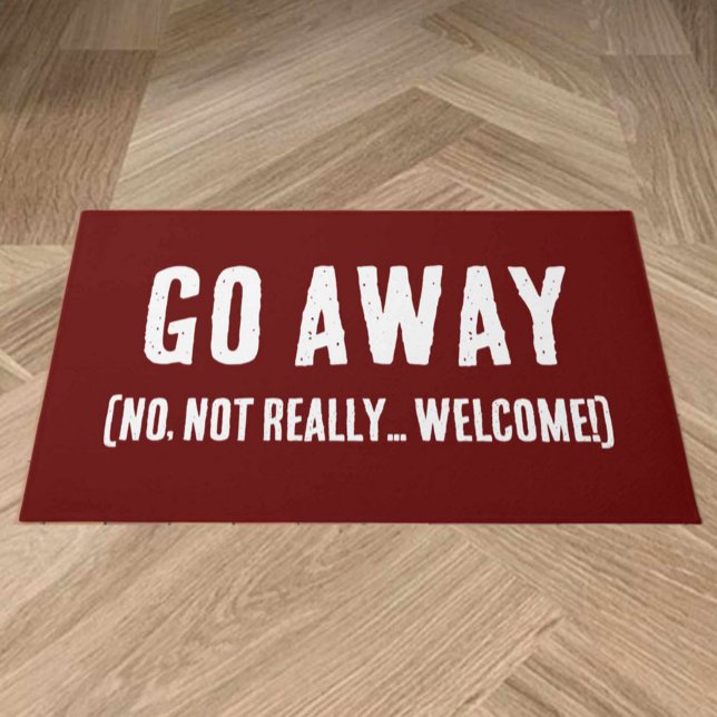Go Away - Welcome Doormat (Creator Uploaded)