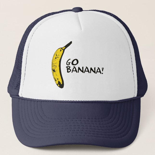 Go Banana! Trucker Hat (Front)