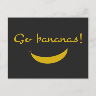 Go Bananas Greeting Card
