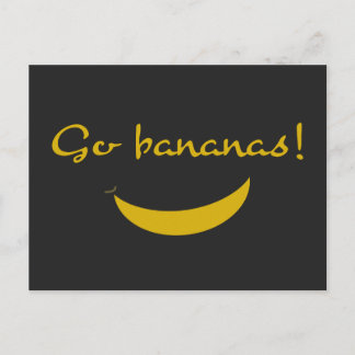 Go Bananas Greeting Card