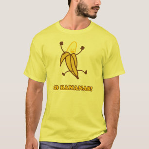GO BANANAS shirt (M Shrt-slv yellow)
