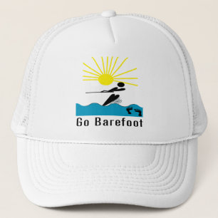 Go Barefoot - Barefoot Water Skiing Trucker Hat