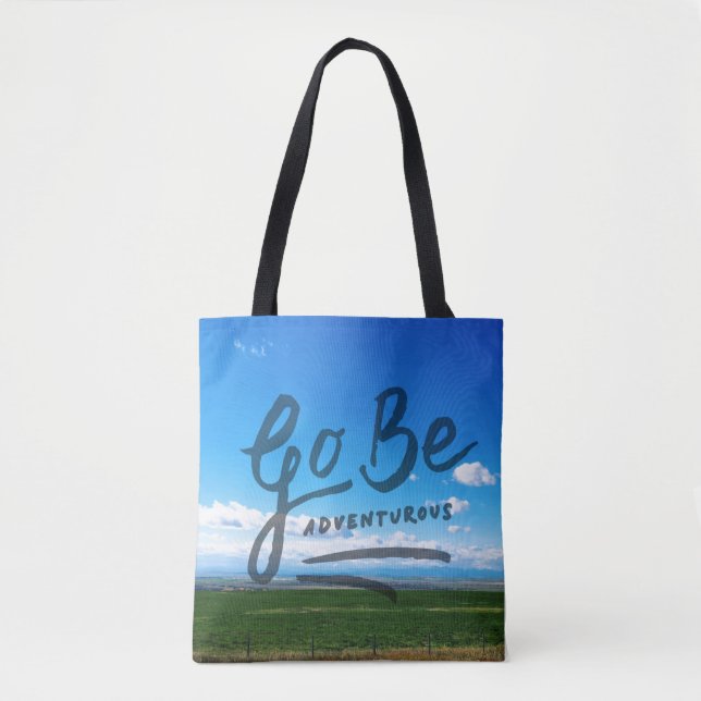 Go Be Adventurous Tote Bag (Front)